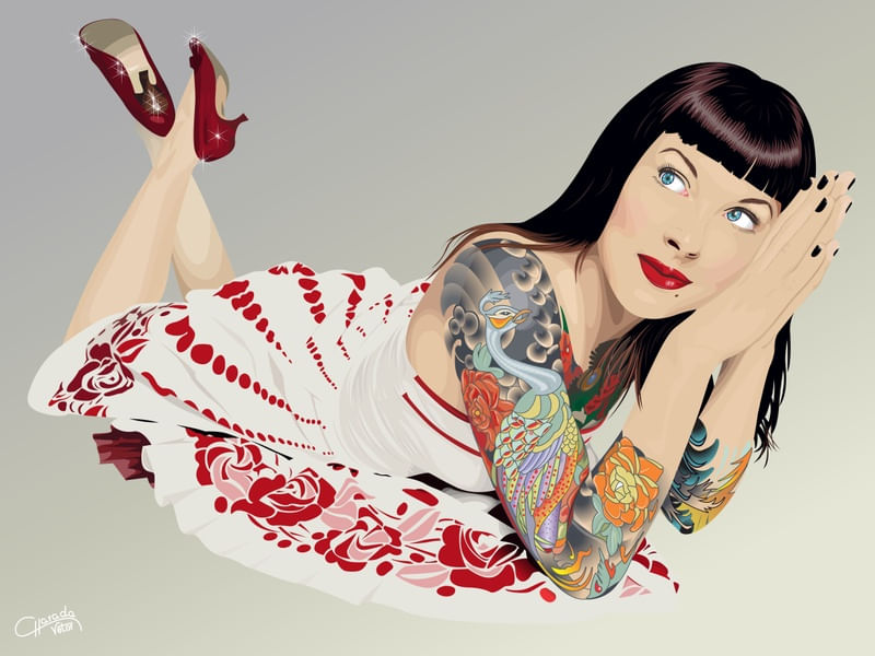 TATTOO PINUP