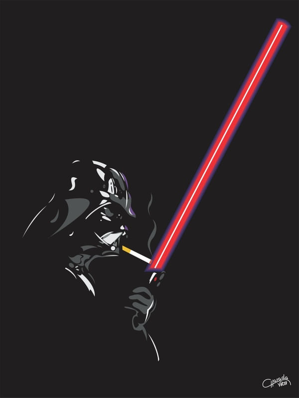 DARTH SMOKING