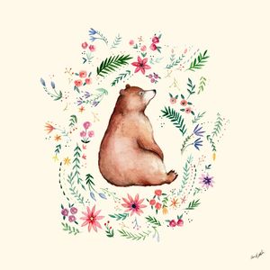 URSO NA FLORESTA