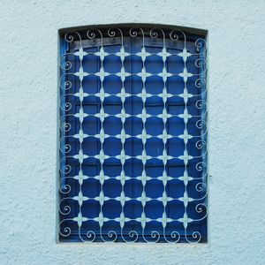 TUDO AZUL - JANELA E GRADE