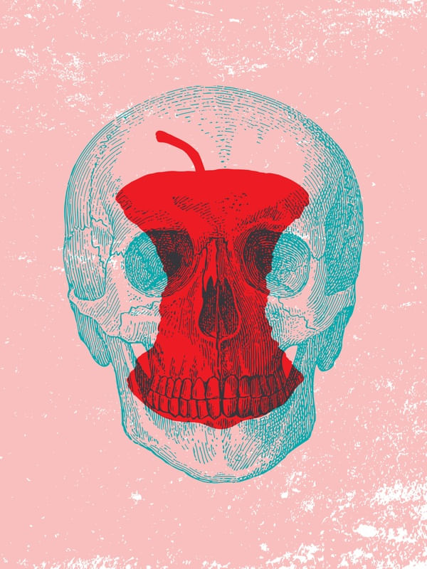 SKULL BAD APPLE