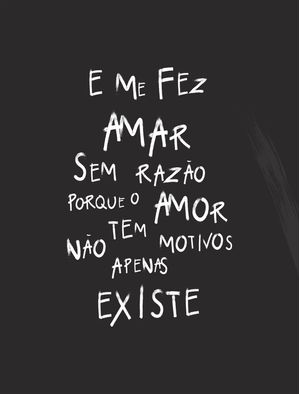 AMOR SEM RAZÃO