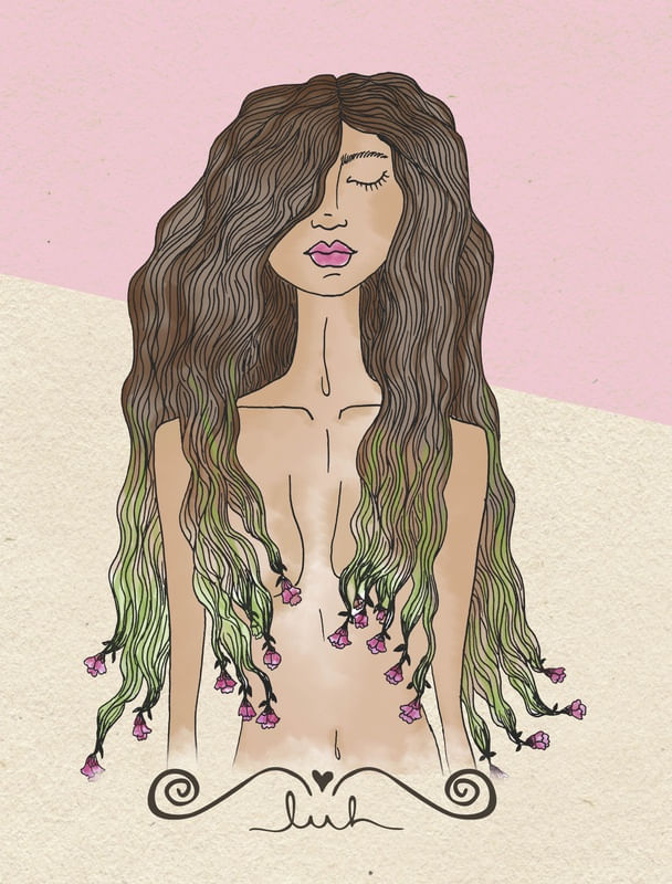 MENINA FLORESCEU