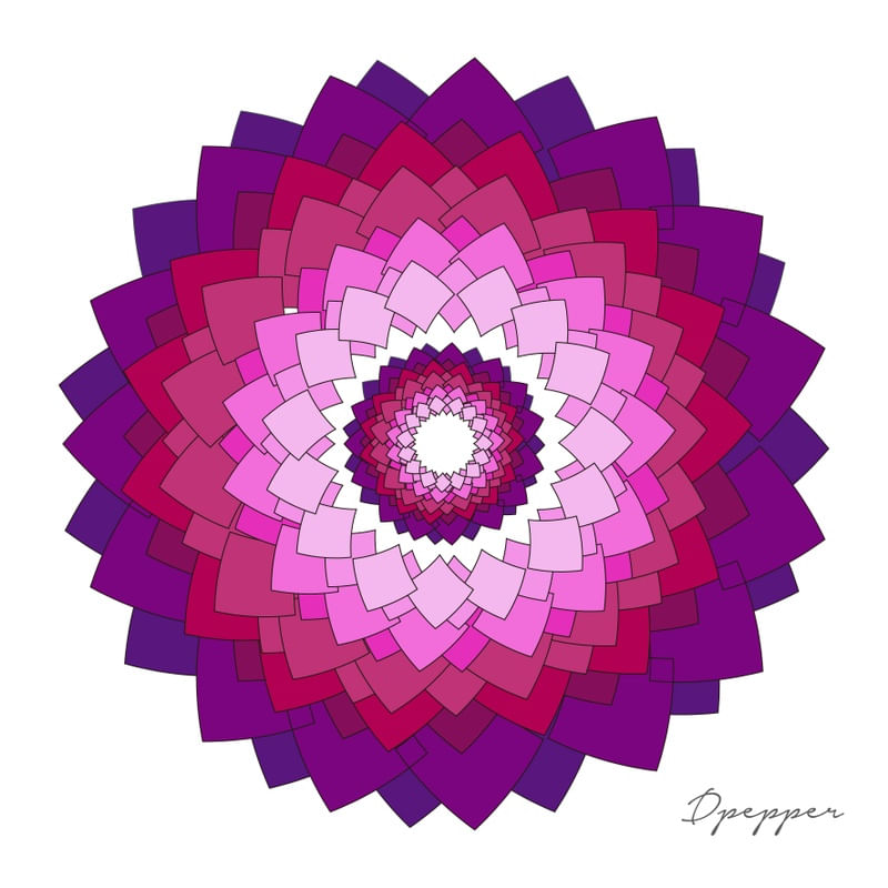 MANDALA ROSAXOADA