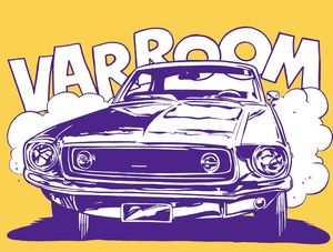 CARRO ROXO FUNDO ROSA