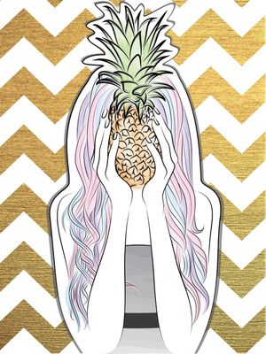 PINEAPPLE HIPSTER GIRL