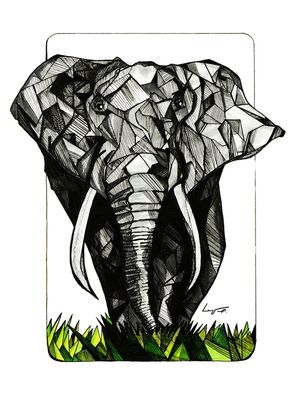 ELEPHANT GEOMETRIC