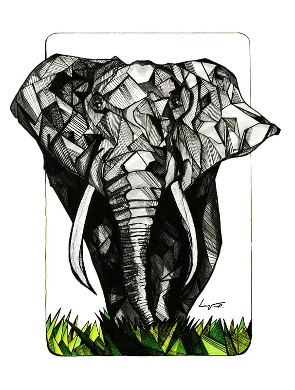 ELEPHANT GEOMETRIC