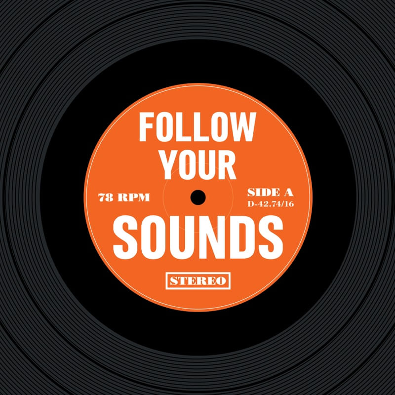 FOLLOW YOUR SOUNDS - VINIL PRETO