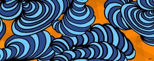 ORANGE DEEP BLUE