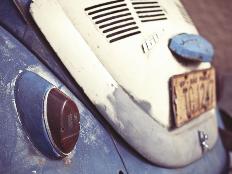 FUSCA AZUL ANTIGO