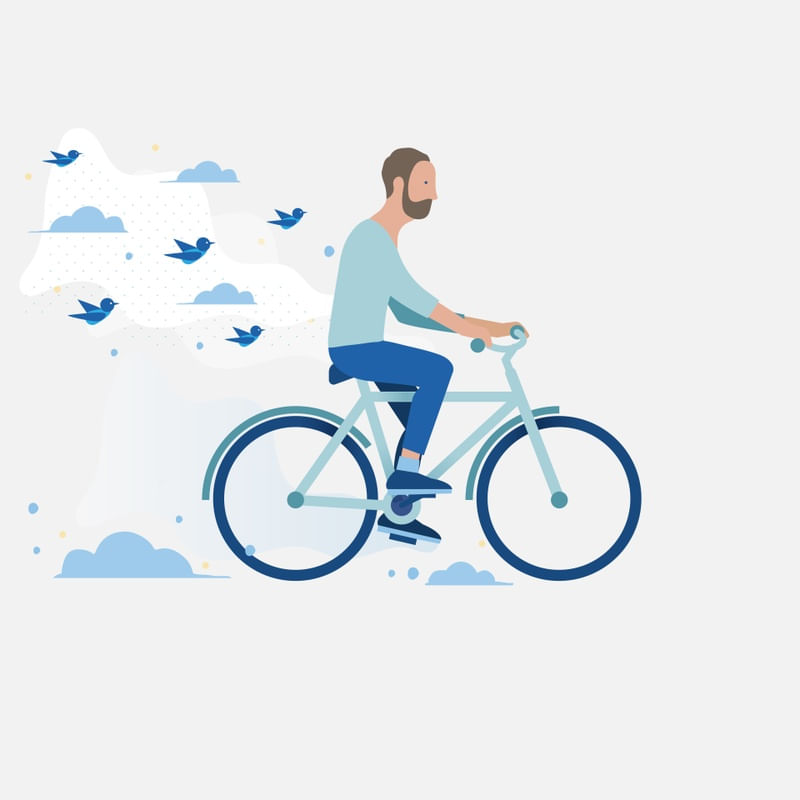 BIRD MAN BIKE