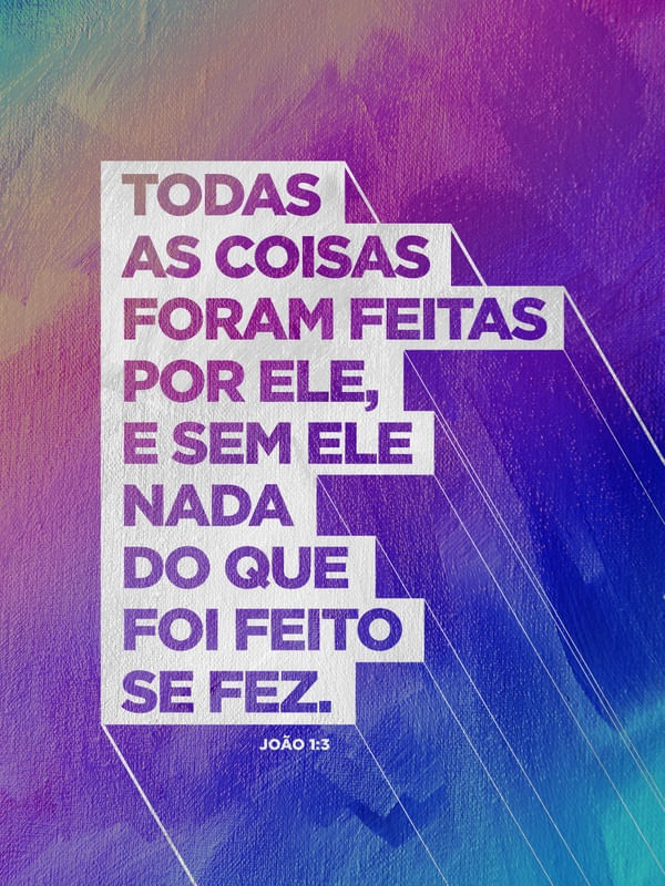 TODAS AS COISAS - VERSICULO