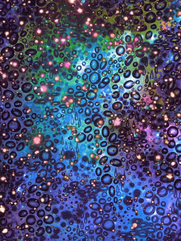 RAINBOW DOTTY OCEAN, BLUE