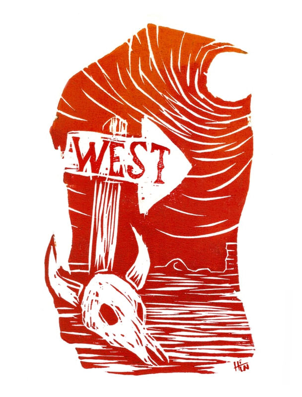 THE WEST IS THERE