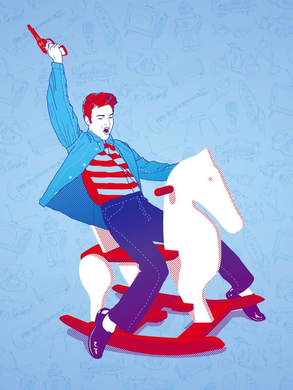 ELVIS CAVALINHO (AZUL)