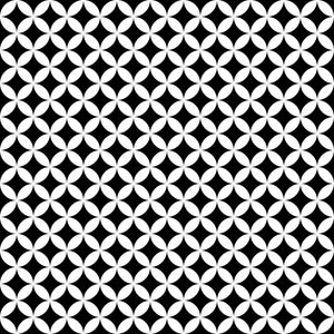 PADRÃO GEOMÉTRICO - PRETO E BRANCO I