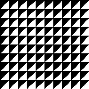 PADRÃO GEOMÉTRICO - PRETO E BRANCO II