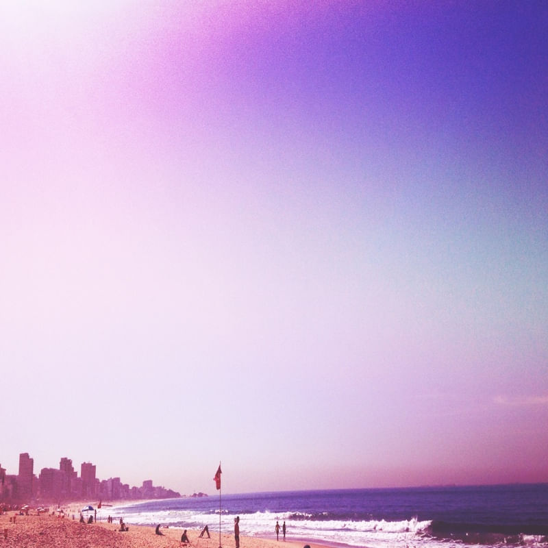 BEACHPURPLESKY