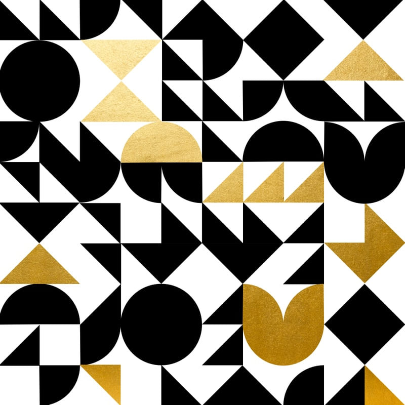 BLACK AND GOLD