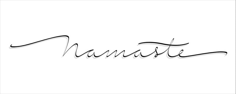 NAMASTE BRANCO PANORÂMICO
