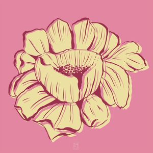 FLORAL ROSA CLARO