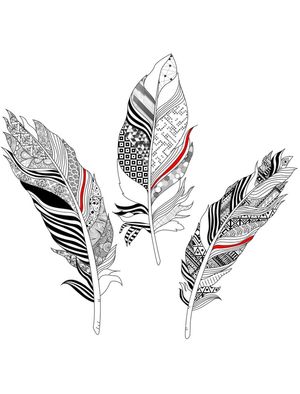 FEATHER RED