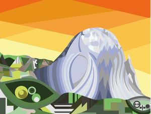 GRAFIDOODLE PEDRA AZUL