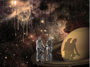 RIDING BIKES ON SATURN