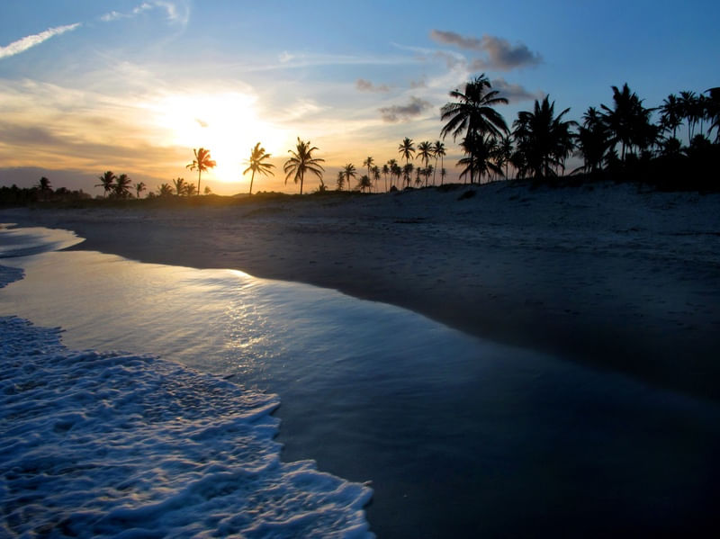 ENTARDECER NA PRAIA