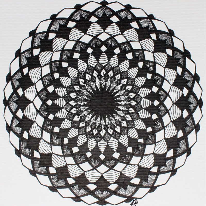 MANDALA BLACK