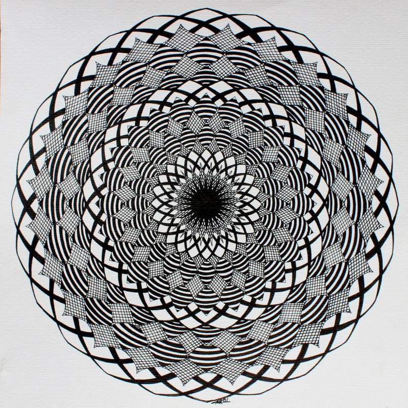 MANDALA BLACK II
