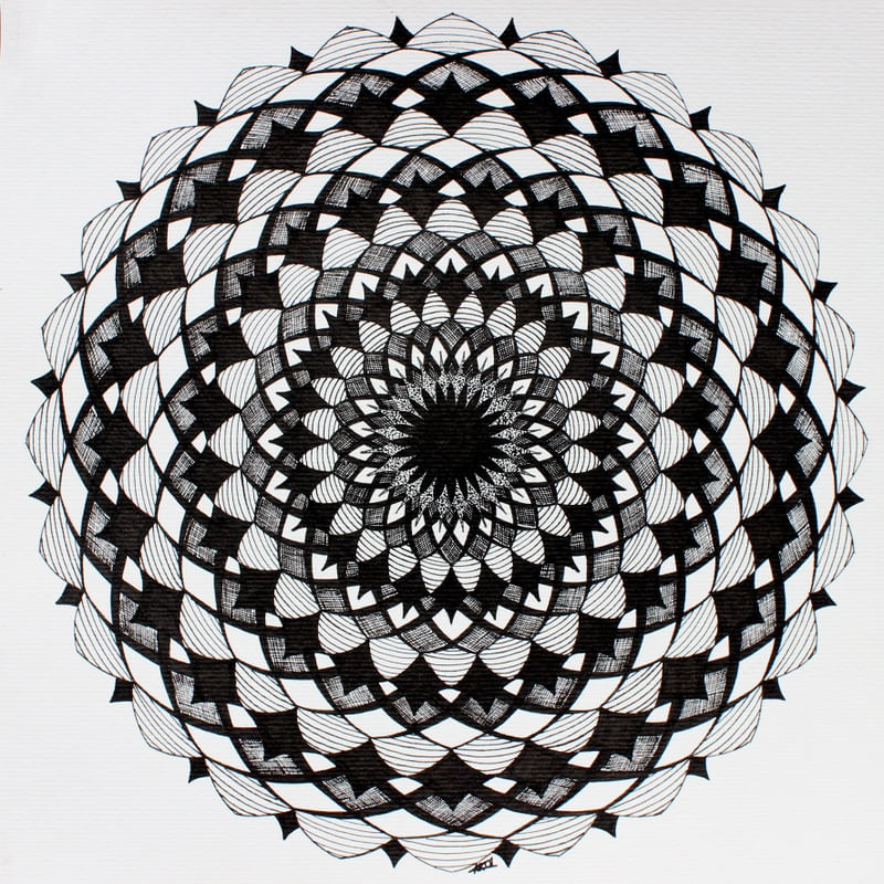 MANDALA BLACK IV