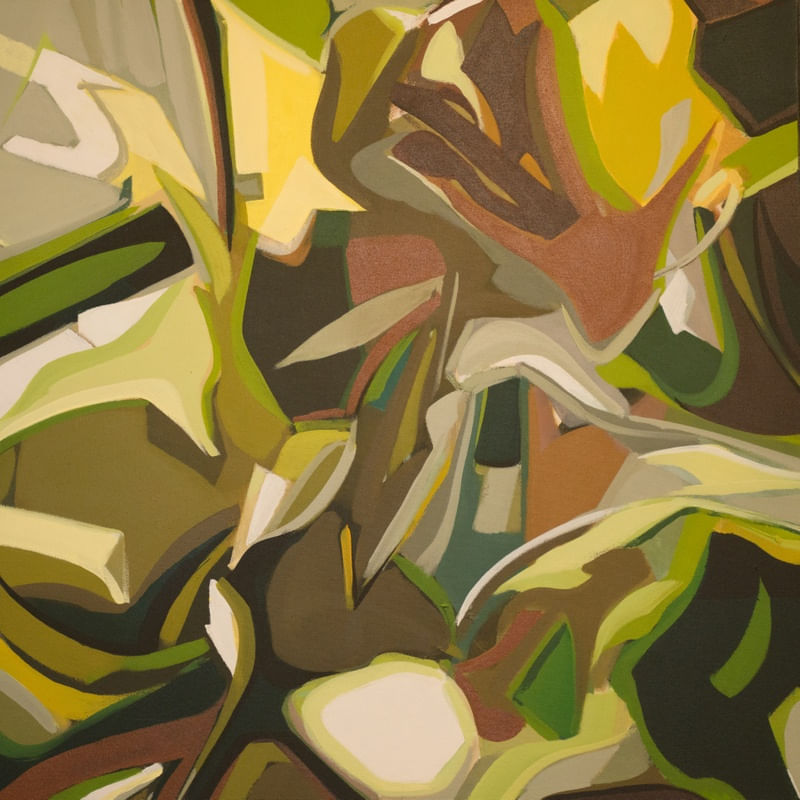 ABSTRATO FOLHAGEM II