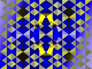 AZUL DOURADO