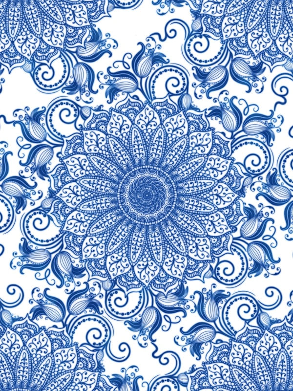 MANDALA - PORTUGUESE TILE