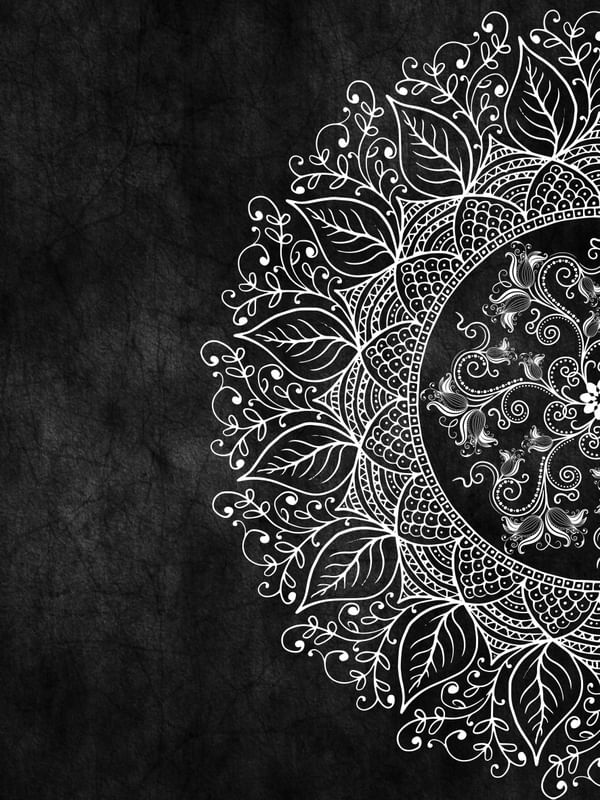 MANDALEAF - BLACK