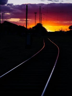 RAILWAY SUNSET