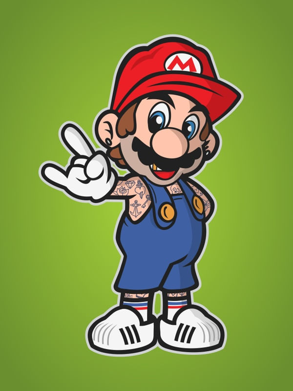 MARIO OLD SCHOOL