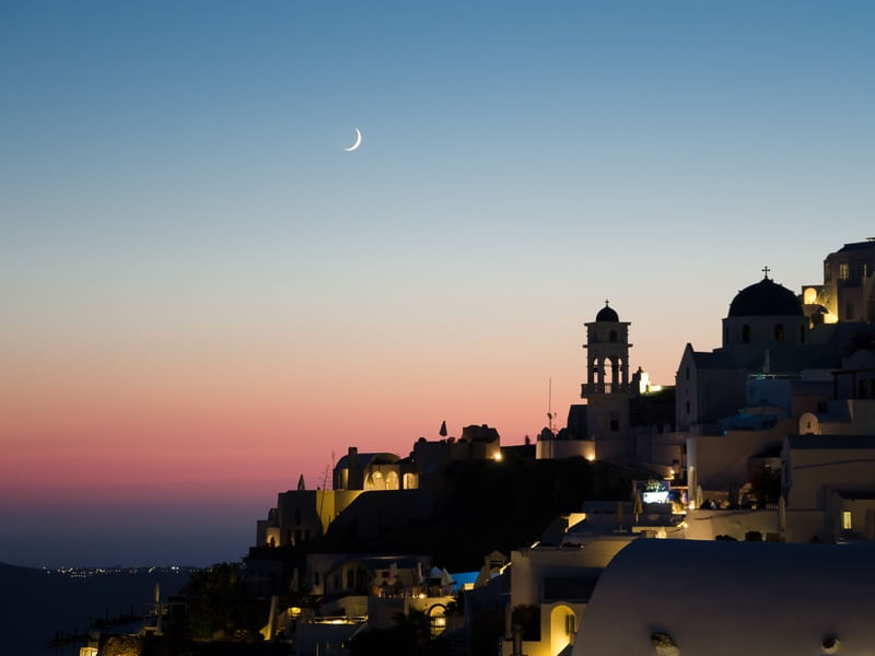 SANTORINI - SILHUETA