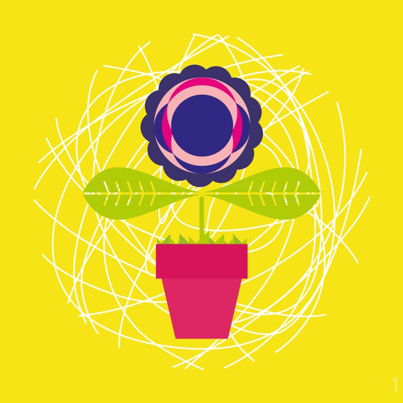 GEOMETRIC FLOWER 01