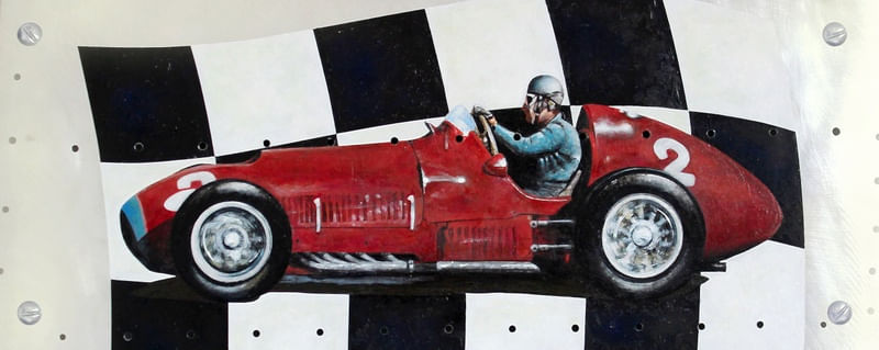 ALBERTO ASCARI 1950 FERRARI