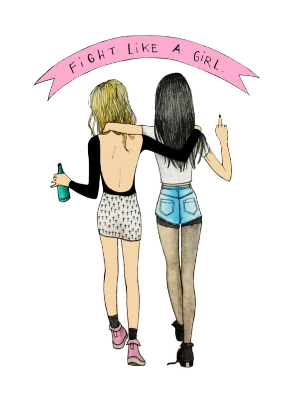 FIGHT LIKE A GIRL