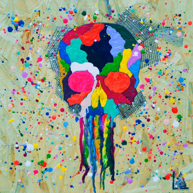 SKULL WOODEN