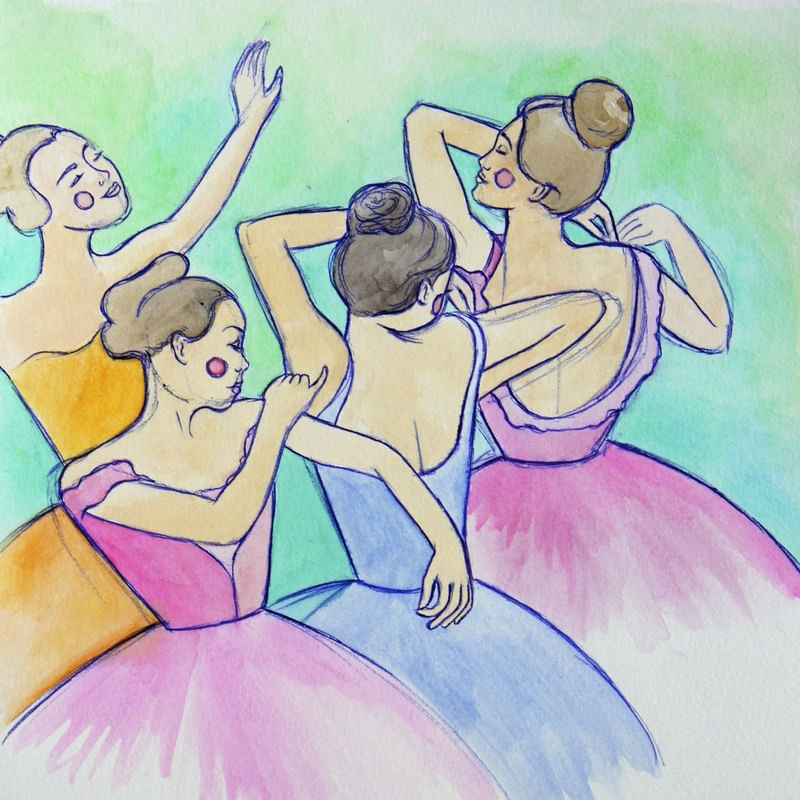 BAILARINAS DE DEGAS