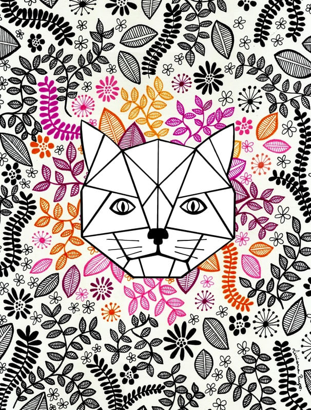 GATO FLORAL