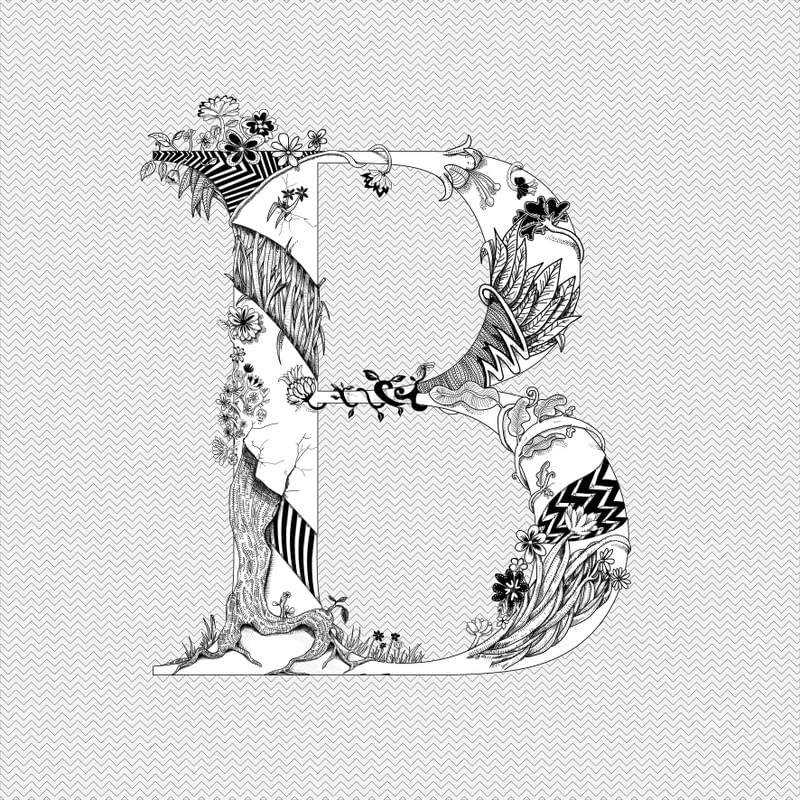 LETTER "B"