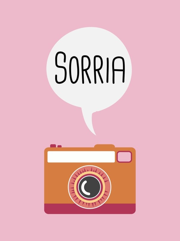 SORRIA CAMERA FOTOGRAFIA ROSA