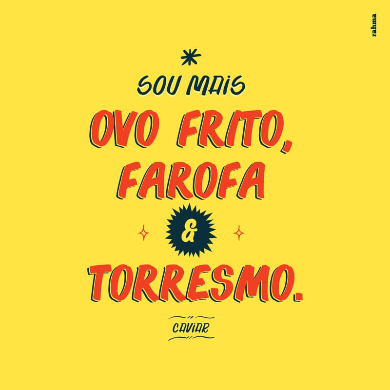 OVO FRITO, FAROFA E TORRESMO (QUADRADO)