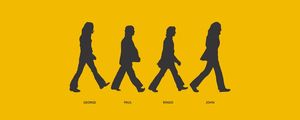 ABBEY ROAD - YELLOW